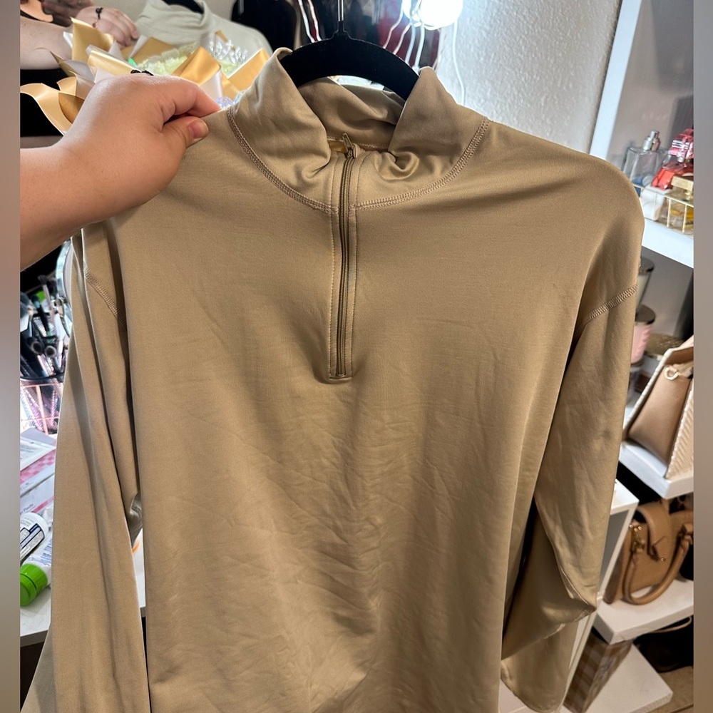 Long Sleeve Zip-mock